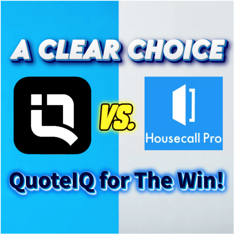 QuoteIQ beats Housecall Pro