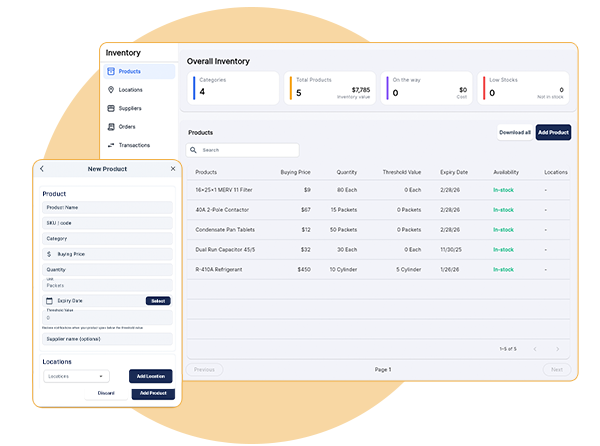 Contractor Inventory Management Software | QuoteIQ CRM