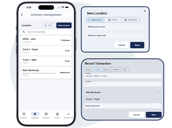 Contractor Inventory Management Software | QuoteIQ CRM
