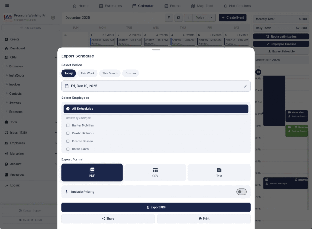 QuoteIQ December 2025 Update: 14 Brand New Features to Run Your Field Service Business Faster 7 Screenshot 2025 12 19 at 11.55.17 AM