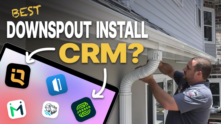 #1 CRM For Downspout Installation Businesses 2026 | QuoteIQ 49 #1 CRM For Downspout Installation Businesses QuoteIQ