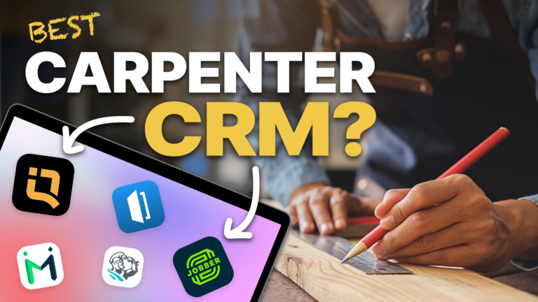#1 CRM For Carpenter Businesses In 2026 | QuoteIQ Carpentry Software 43 Best CRM For Carpenter Businesses