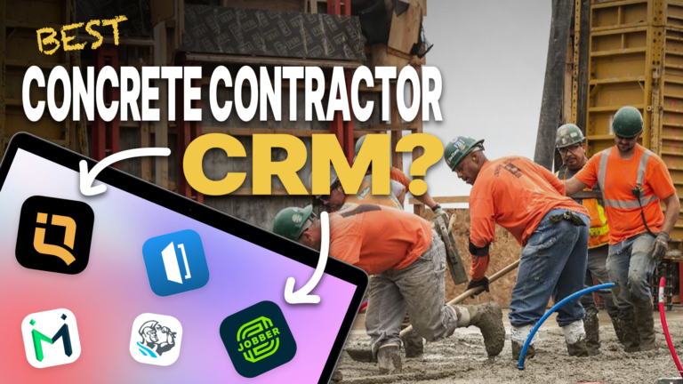 #1 CRM For Commercial Concrete Contractors In 2026 | QuoteIQ Commercial Concrete Software 26 Best CRM For commercial Concrete Contractors QuoteIQ