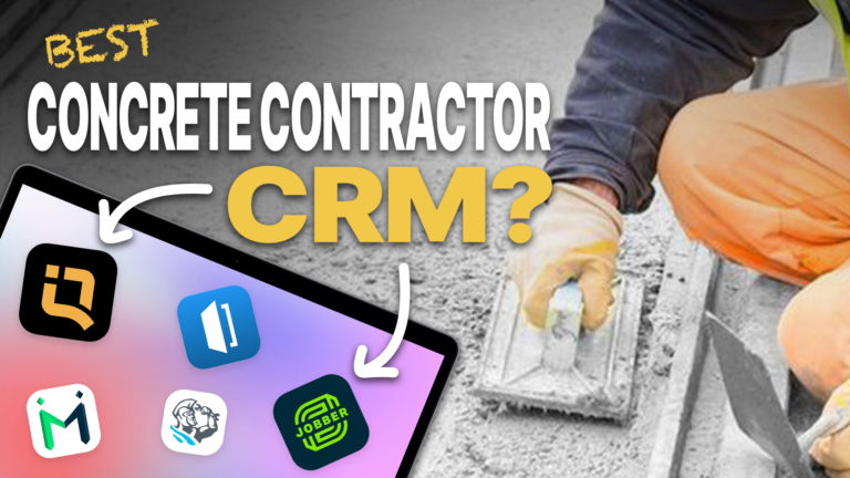 #1 CRM For Concrete Contractors In 2026 | QuoteIQ 27 Best CRM For Concrete Contractors