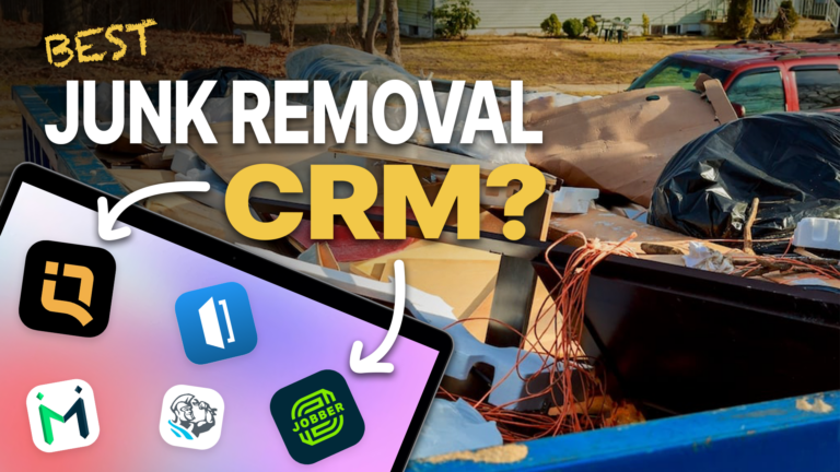 #1 CRM For Junk Removal 2026 | Junk Removal Business Software 3 Best CRM For Junk removal