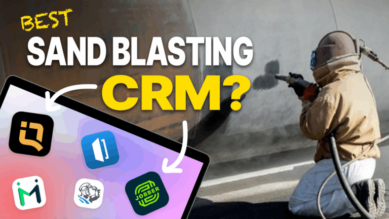 #1 CRM For Sandblasting Businesses | QuoteIQ 42 Best Sand Blasting CRM