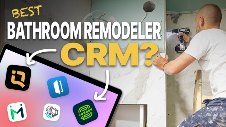 #1 CRM For Bathroom Remodeler Businesses In 2026 | QuoteIQ 44 CRM For Bathroom Remodeler Businesses QuoteIQ