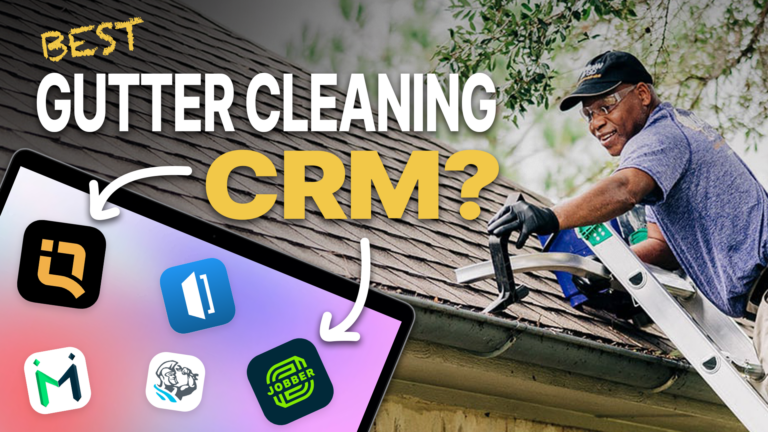#1 CRM For Gutter Cleaning 2026 | Gutter Cleaning Business Software 1 CRM For Gutter Cleaning Businesses QuoteIQ