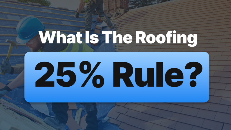 What Is the 25% Rule in Roofing? Complete 2026 Guide for Roofing Contractors 13 25% rule in roofing