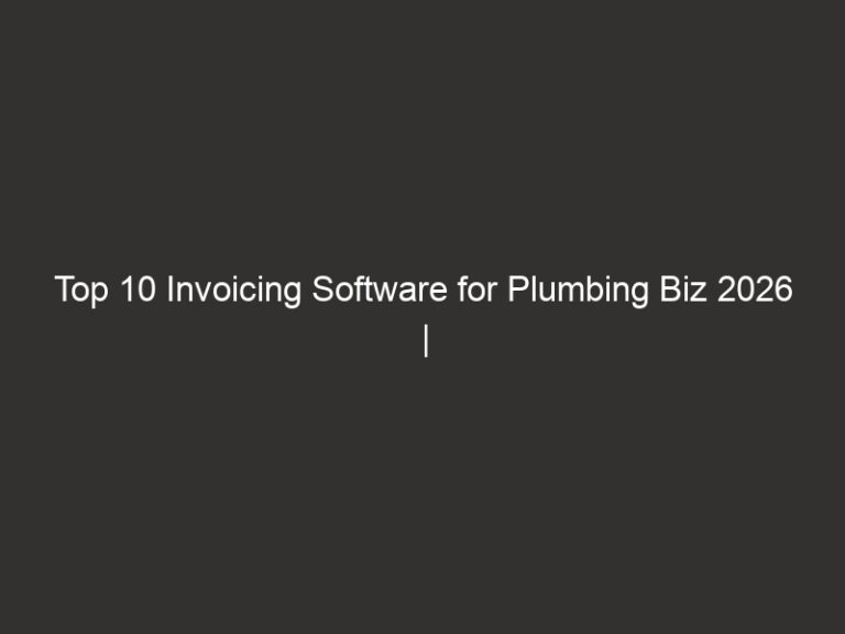 Top 10 Invoicing Software for Plumbing Biz 2026 | QuoteIQ 5 top 10 invoicing software for plumbing biz 2026 quoteiq 24335 3bdff