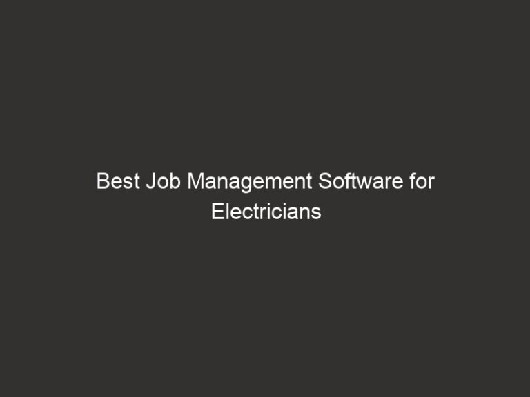 Best Job Management Software for Electricians 2026 | QuoteIQ 49 best job management software for electricians 2026 quoteiq 25736 e9dcf