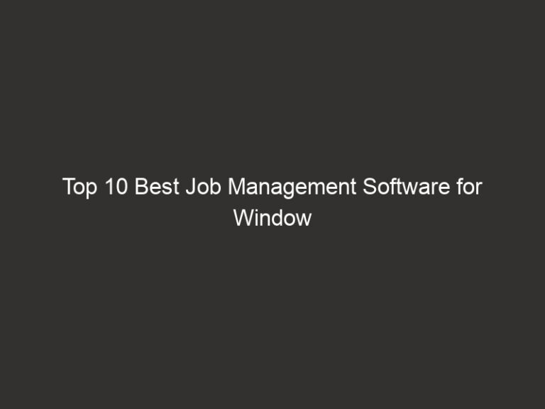 Top 10 Best Job Management Software for Window Cleaning in 2026 | QuoteIQ 37 top 10 best job management software for window cleaning in 2026 quoteiq 25771 57ffa
