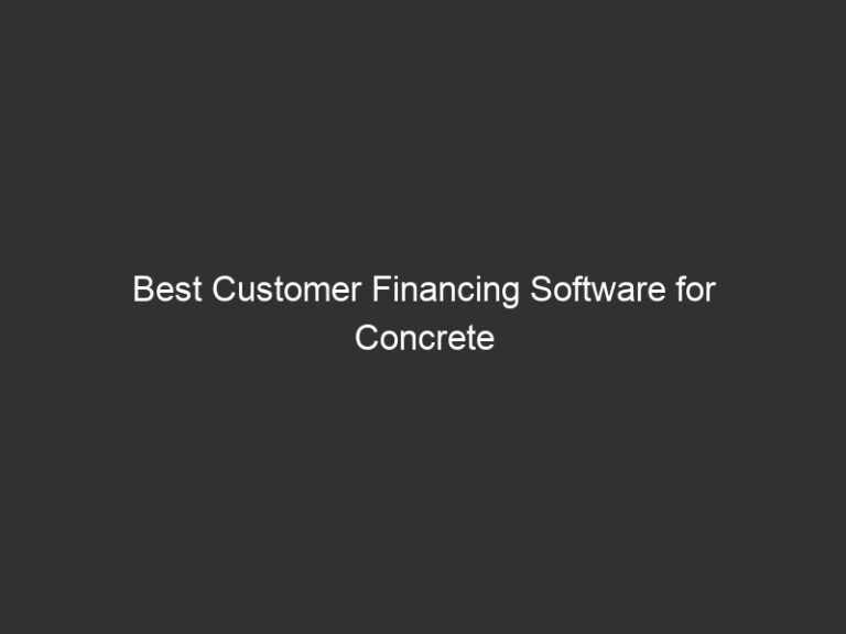 Best Customer Financing Software for Concrete Polishing 2026 68 best customer financing software for concrete polishing 2026 27770 0741d