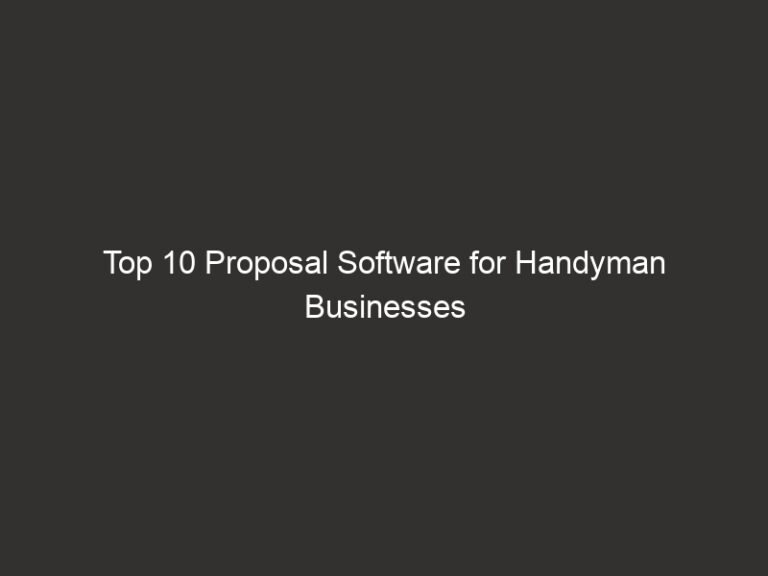 Top 10 Proposal Software for Handyman Businesses in 2026 | QuoteIQ 46 top 10 proposal software for handyman businesses in 2026 quoteiq 27243 2d2dd
