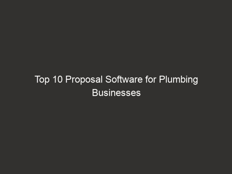 Top 10 Proposal Software for Plumbing Businesses 2026 8 top 10 proposal software for plumbing businesses 2026 26789 96ca0