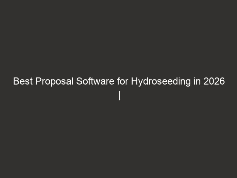 Best Proposal Software for Hydroseeding in 2026 | QuoteIQ 8 best proposal software for hydroseeding in 2026 quoteiq 29183 729fd