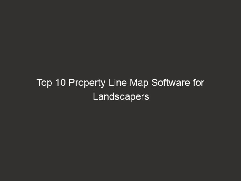 Top 10 Property Line Map Software for Landscapers | QuoteIQ 7 top 10 property line map software for landscapers quoteiq 29035 69288